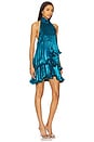 view 2 of 4 Ireti Dress in Metallic Blue