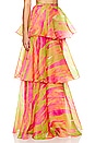 view 2 of 4 Faari Skirt in Aquarelle Pink