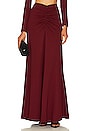 view 1 of 4 Abike Maxi Skirt in Bordeaux