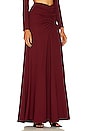 view 2 of 4 Abike Maxi Skirt in Bordeaux