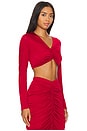 view 2 of 4 Kaira Top in Red