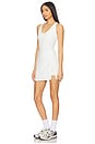 view 3 of 4 The Doubles Dress in White