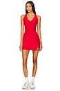 view 1 of 3 Doubles Dress in Cherry