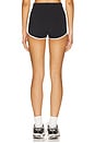 view 4 of 6 Sporty Short Short in Black & White