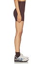 view 3 of 6 SHORT MOTERO STRETCH SCULPT SHORT in Brown