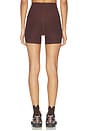 view 4 of 6 SHORT MOTERO STRETCH SCULPT SHORT in Brown