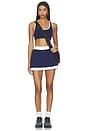 view 5 of 6 Sport 15-40 Skort in Navy & White
