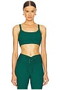 view 1 of 4 RIBBED BRALETTE 브라렛 in Forest