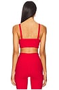 view 3 of 4 Ribbed 2.0 Bralette in Cherry
