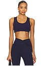 view 1 of 4 Court Sports Bra in Navy & Black