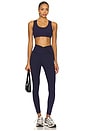 view 4 of 4 Court Sports Bra in Navy & Black
