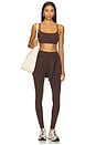 view 4 of 4 Studio Racer Bralette in Dark Oak