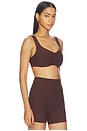 view 2 of 4 SUJETADOR DEPORTE STRETCH ISADORA BRA in Brown