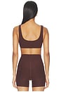 view 3 of 4 SUJETADOR DEPORTE STRETCH ISADORA BRA in Brown