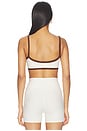 view 3 of 4 SUJETADOR DEPORTE ERFECT STRETCH BRALETTE in Shell & Chocolate
