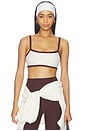 view 1 of 4 SUJETADOR DEPORTE ERFECT STRETCH BRALETTE in Choc & Shell