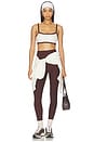 view 4 of 4 SUJETADOR DEPORTE ERFECT STRETCH BRALETTE in Choc & Shell