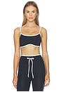 view 1 of 4 SUJETADOR DEPORTE SPORT MONICA BRA in Black & White