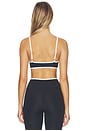 view 3 of 4 SUJETADOR DEPORTE SPORT MONICA BRA in Black & White