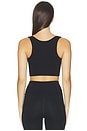 view 4 of 4 SOUTIEN-GORGE DE SPORT COTTON SCOOP in Black