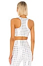 view 3 of 5 Double Jump Disco Sports Bra in White