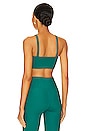 view 3 of 4 Ribbed Bralette 2.0 in Malachite
