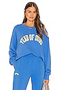 view 1 of 4 Collegiate Crew Sweatshirt in Blue Yos