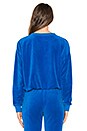 view 3 of 4 SWEAT VELOUR STEPHANIE in D Blue