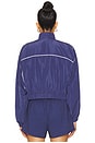 view 4 of 5 Tennis Windbreaker in Navy & White