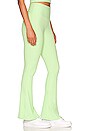 view 2 of 4 Ribbed Flare Legging in Pistachio