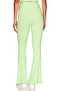 view 3 of 4 Ribbed Flare Legging in Pistachio