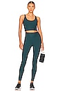 view 4 of 4 Ribbed Pocket Legging in Deep Teal