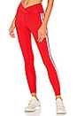 view 1 of 4 Racer High Rise Legging in Red & White