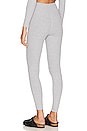 view 3 of 4 Ribbed Veronica Legging in Heathered Grey