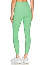 view 3 of 4 Ribbed Pocket Legging in Green Watermelon