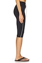 view 4 of 7 Football Capri Legging in Black & White