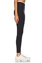 view 3 of 6 Stretch Legging in Heather Black & White