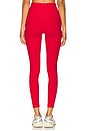 view 4 of 6 Ribbed Veronica Legging in Cherry