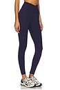 view 2 of 6 Sport Two Tone Veronica Legging in Navy & Black