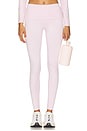 view 1 of 6 Ballet Fold Over Legging in Plie Pink