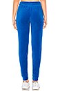 view 3 of 4 Velour Jogger Pant in D Blue
