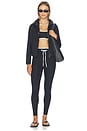 view 6 of 6 LEGGINGS SPORT SPRINT LEGGING in Black & White