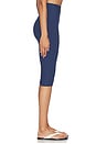 view 4 of 6 LEGGINGS CROPPED RIBBED CAPRI in Navy