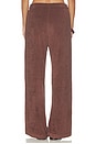view 4 of 6 Terry Vacation Pant in Chocolate Brown