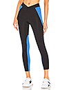 view 1 of 4 Motorsport Legging in Black & Racer Blue