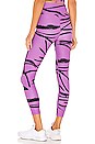 view 3 of 4 Abstract Veronica Legging in Orchid & Black