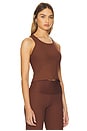 view 2 of 4 Ribbed Yos Tank Top in Cappuccino