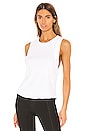 view 1 of 4 The Perfect Muscle Tank in White