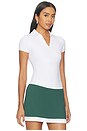 view 2 of 4 TOP POLO STUDIO POLO TEE in White