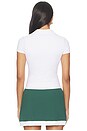 view 3 of 4 TOP POLO STUDIO POLO TEE in White